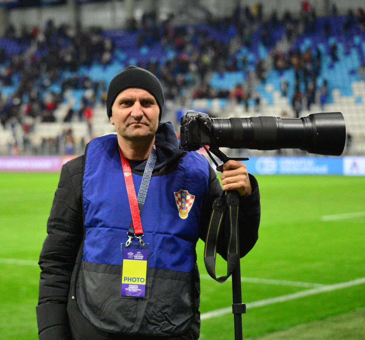 Freelance press photographer:         Ilija Stanušić